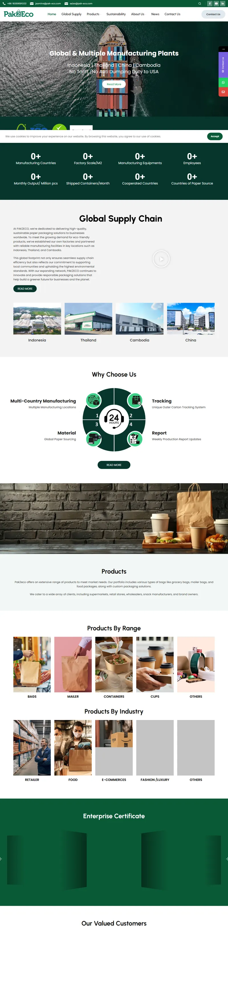 pak2eco.com 網頁長截圖