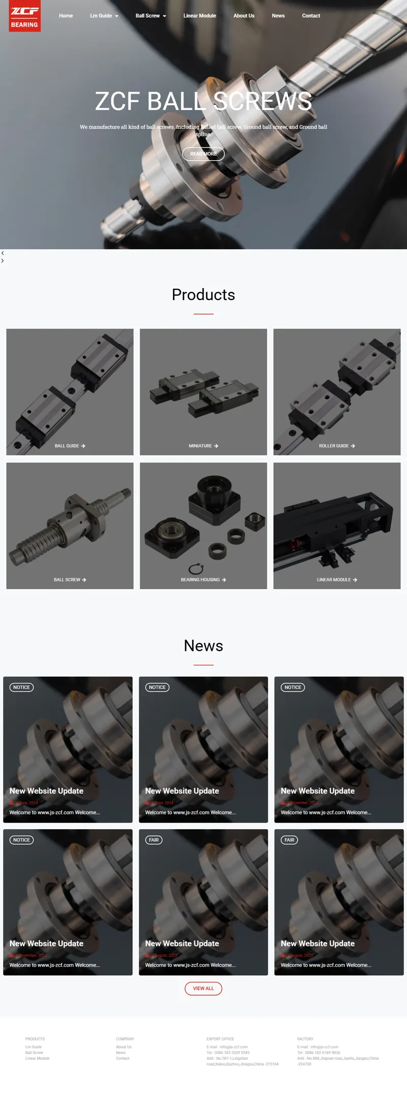 ZCF bearing 網頁長截圖