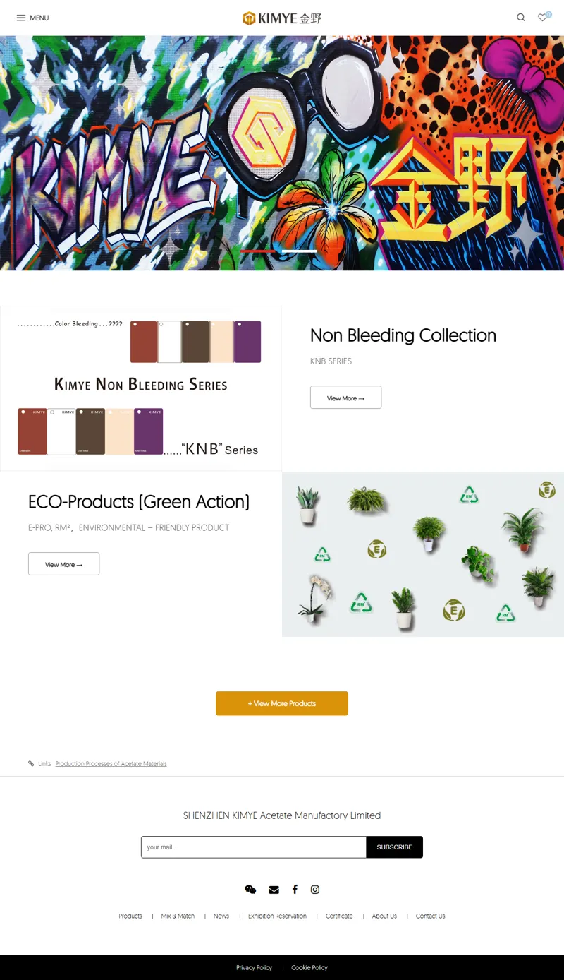 Cellulose Acetate Manufactory|cellulose acetate|acetate glass|acetate frames|acetate frame sunglasses|cellulose acetate eyeglass frames-SHENZHEN KIMYE Acetate Manufactory Limited-KIMYE 網頁長截圖