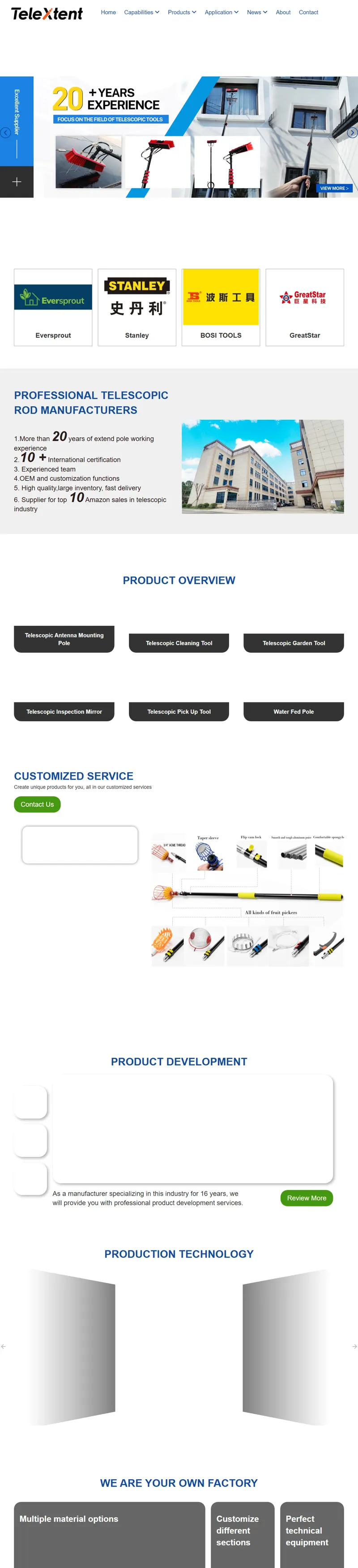 EASY CLEANING,EASY LIFE – Your own factory to produce all the extend tools 網頁長截圖
